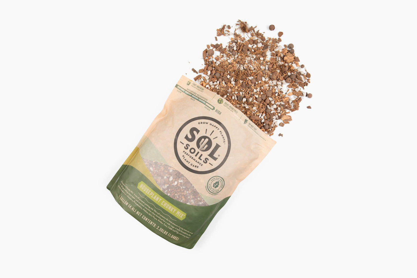 Soil (1Gal) Houseplant Chunky Mix (Aroid/Tropical Mix)