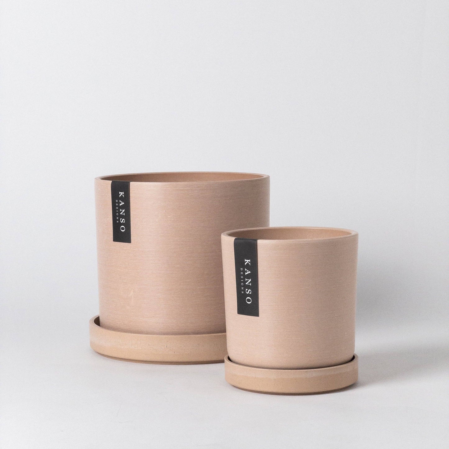 4" Signature Planters & Saucer | Earth Tones