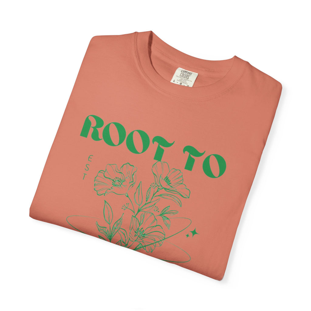 Root to Rise botanical illustration T-Shirt | plant company graphic tee