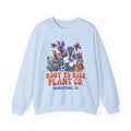 Root to Rise Plant Co. sweatshirt | Floral illustration, Georgetown TX
