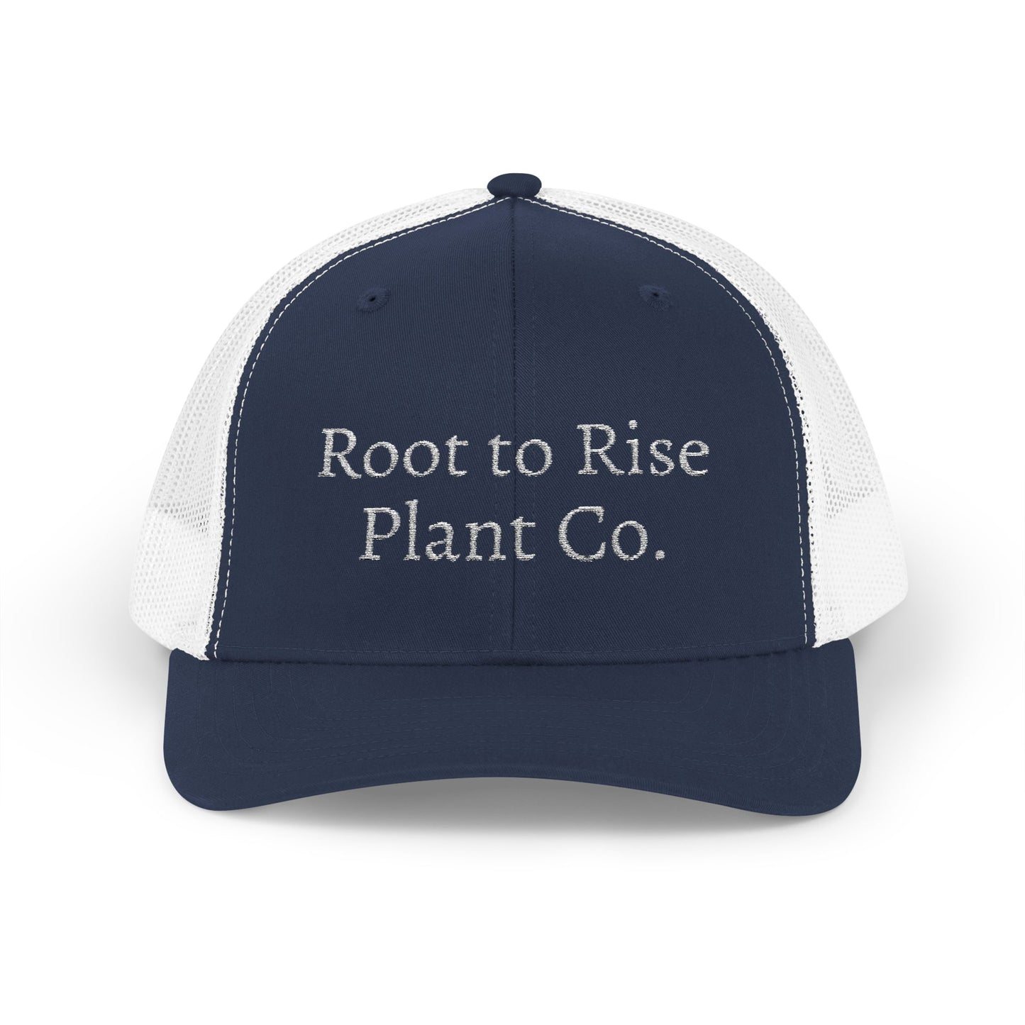 Root to Rise Plant Co. Trucker Cap — Snapback Hat
