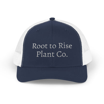 Root to Rise Plant Co. Trucker Cap — Snapback Hat