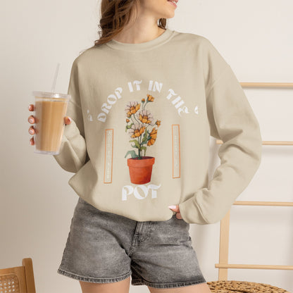 Drop it in the Pot Unisex Heavy Blend™ Crewneck Sweatshirt