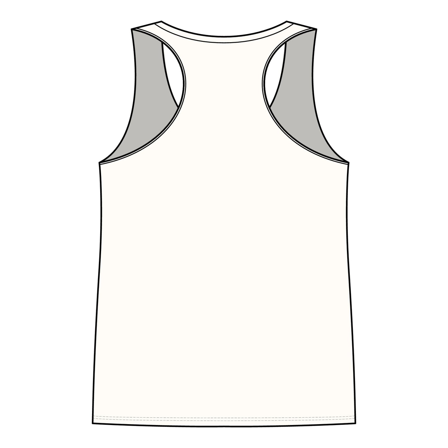 Root to Rise Plant Co. Women's Racerback Tank — Gardening Floral Vintage Graphic