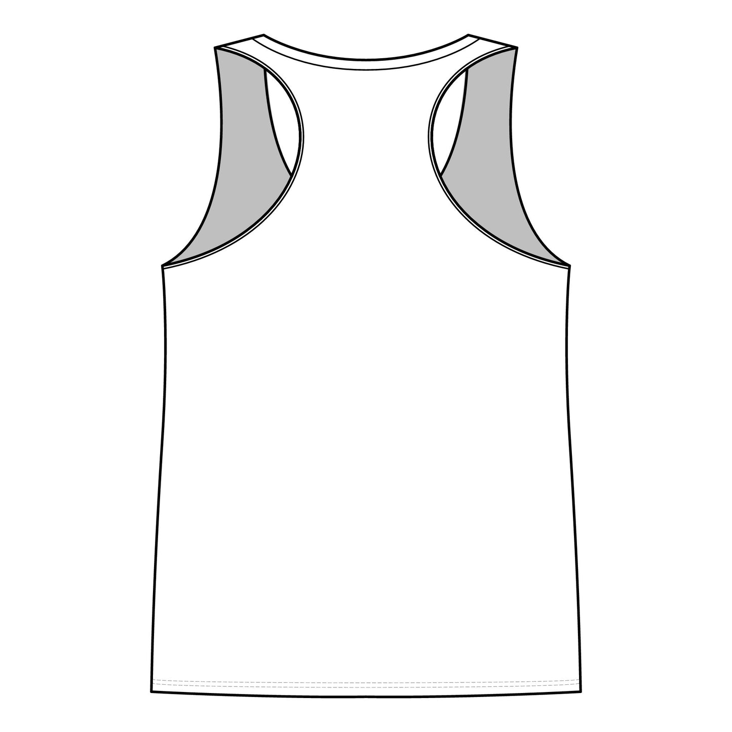 Root to Rise Plant Co. Women's Racerback Tank — Gardening Floral Vintage Graphic