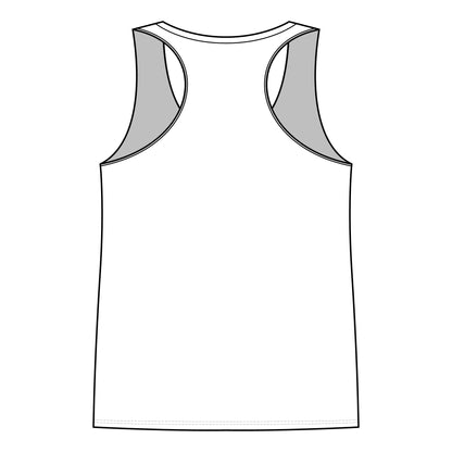 Root to Rise Plant Co. Women's Racerback Tank — Gardening Floral Vintage Graphic