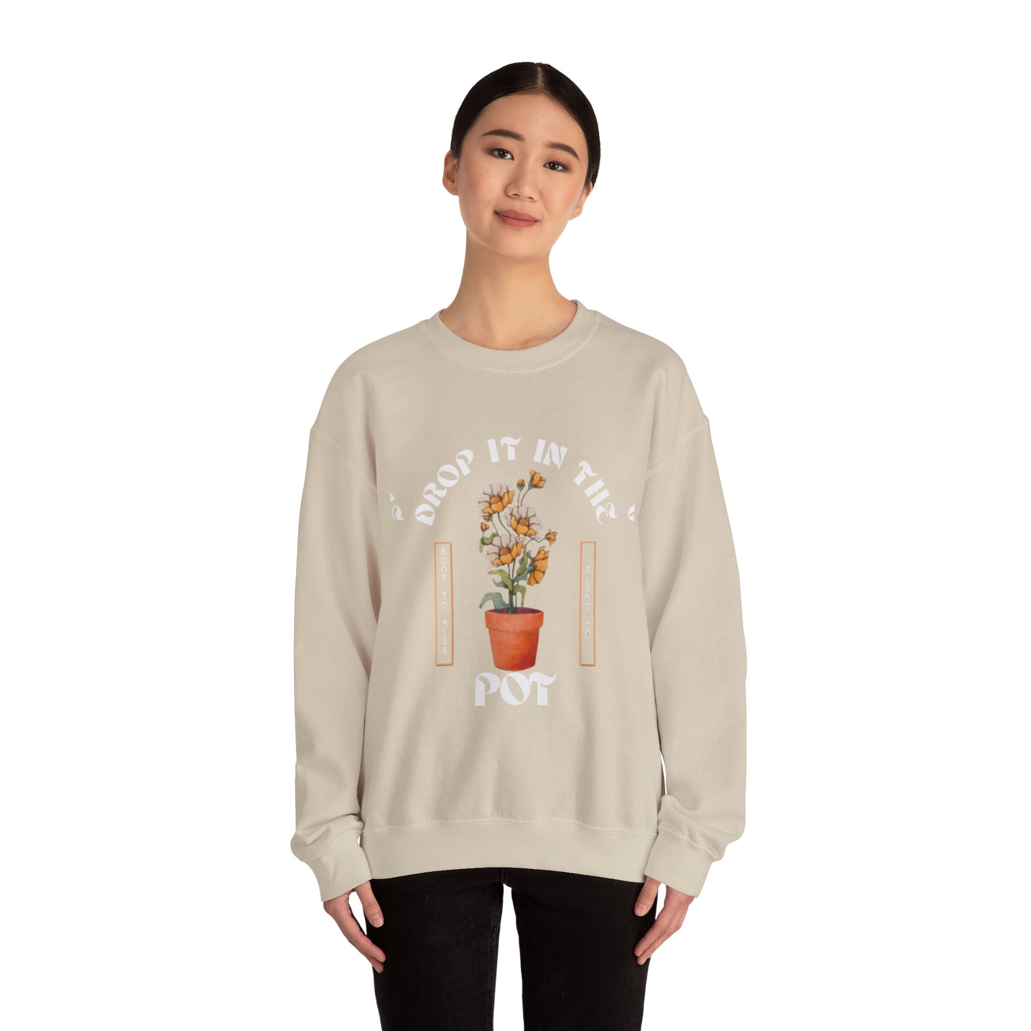 Drop it in the Pot Unisex Heavy Blend™ Crewneck Sweatshirt