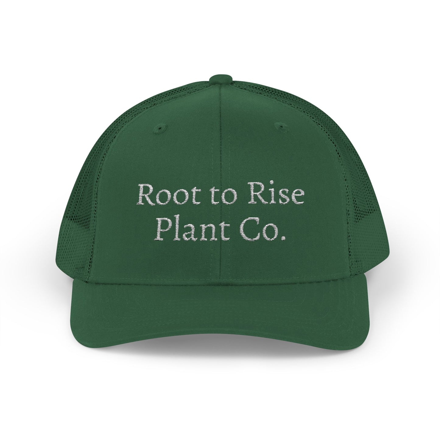 Root to Rise Plant Co. Trucker Cap — Snapback Hat