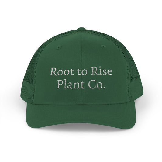 Root to Rise Plant Co. Trucker Cap — Snapback Hat