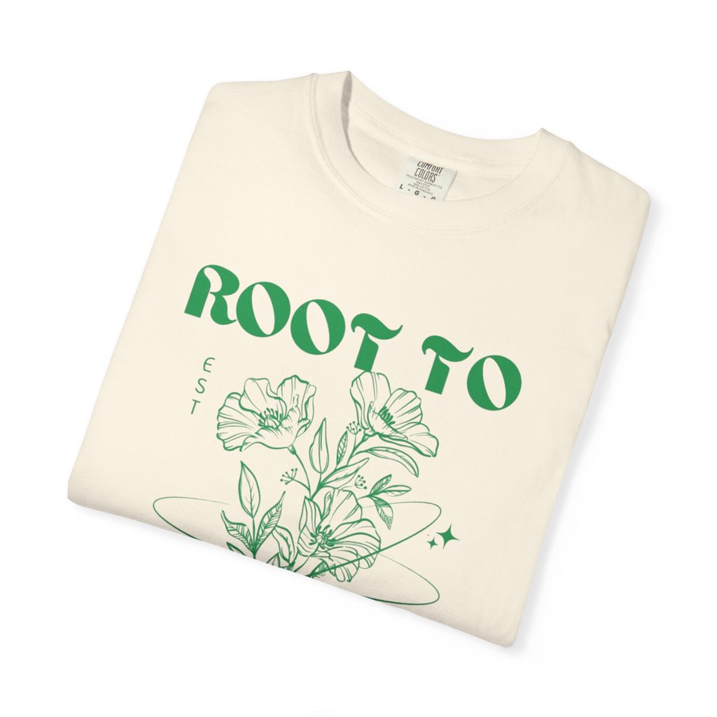 Root to Rise botanical illustration T-Shirt | plant company graphic tee