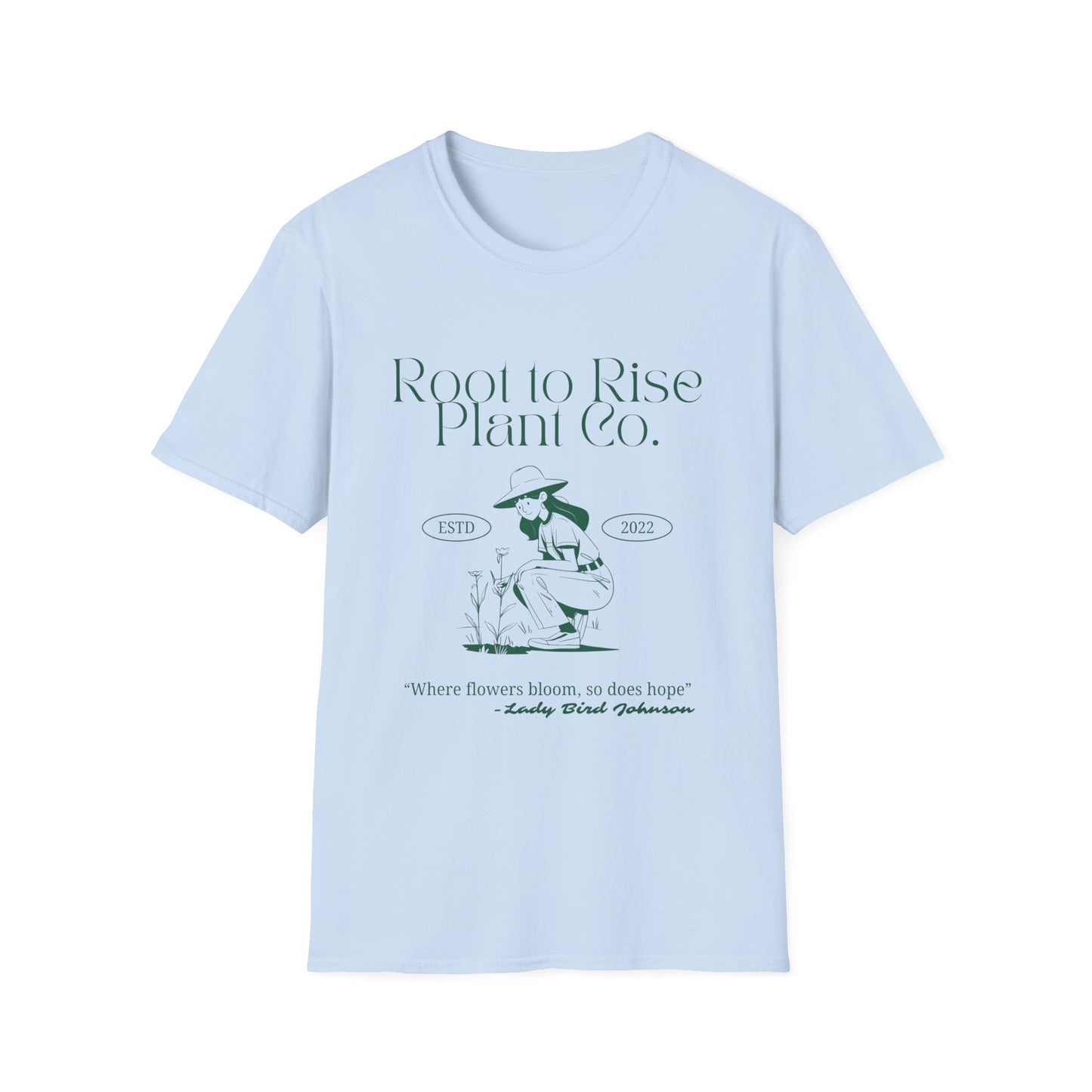 Plant T-Shirt — Root to Rise Plant Co. Vintage Botanical Tee