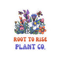 Retro Flower Sticker | Kiss-Cut Vinyl Plant Decal