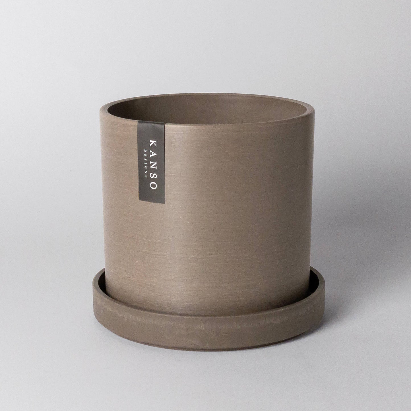 4" Signature Planters & Saucer | Earth Tones