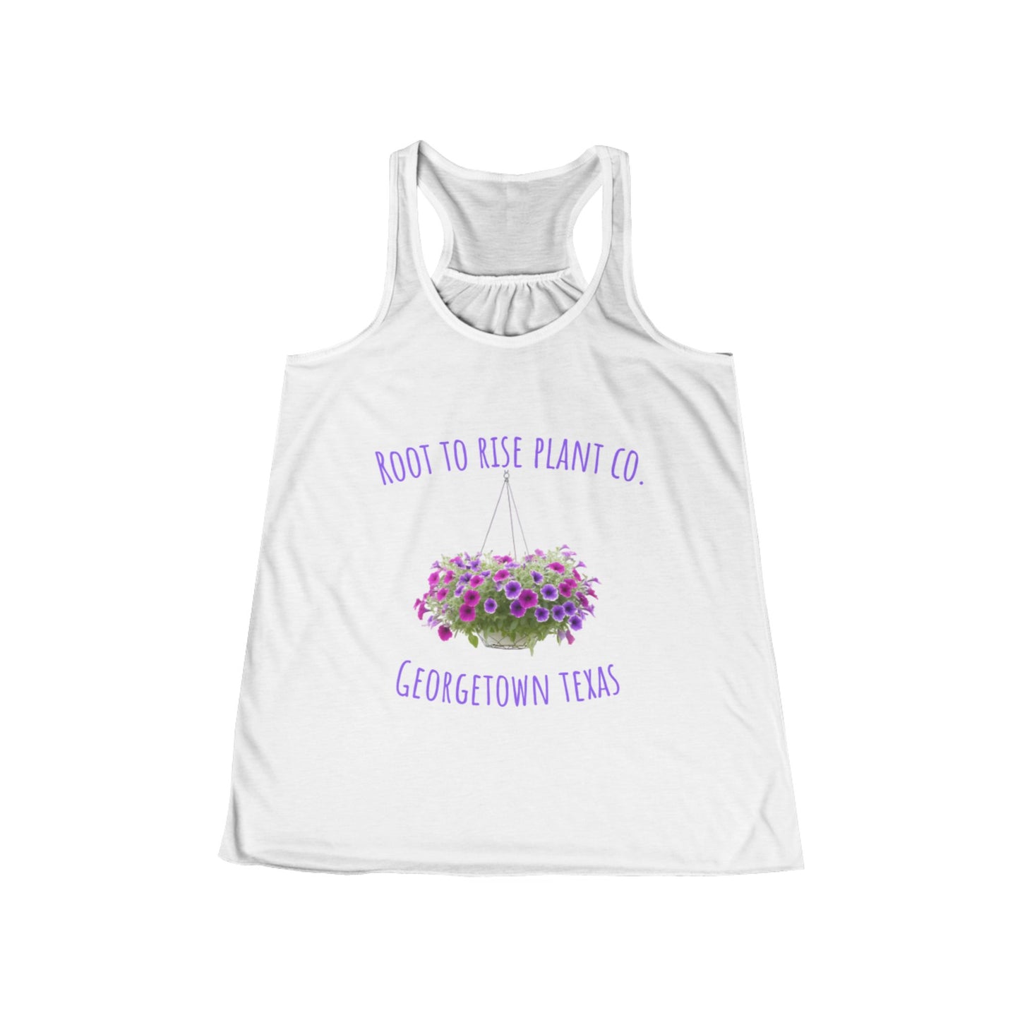 Root to Rise Plant Co. Hanging Basket Graphic Tank | Georgetown Texas