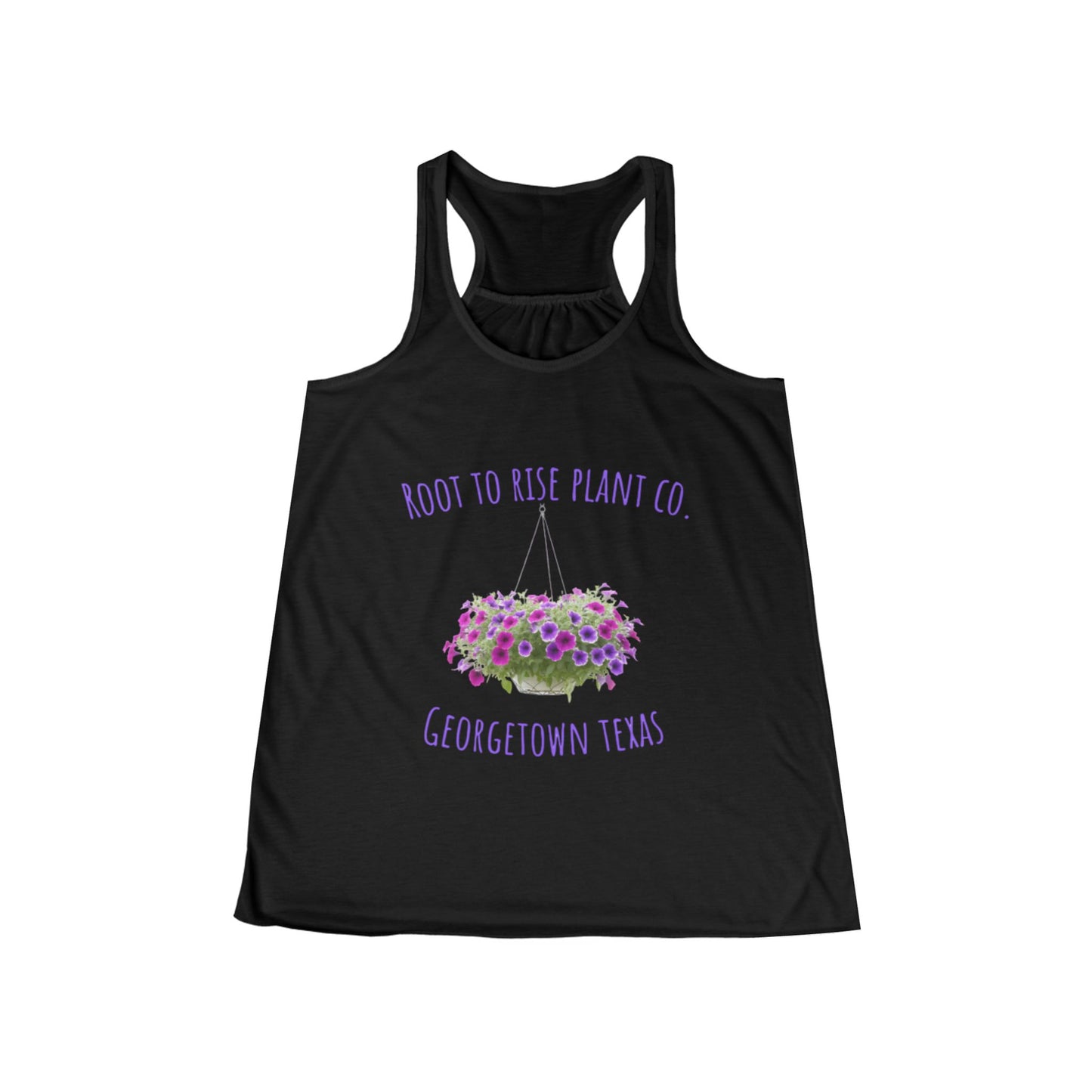 Root to Rise Plant Co. Hanging Basket Graphic Tank | Georgetown Texas