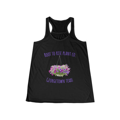 Root to Rise Plant Co. Hanging Basket Graphic Tank | Georgetown Texas