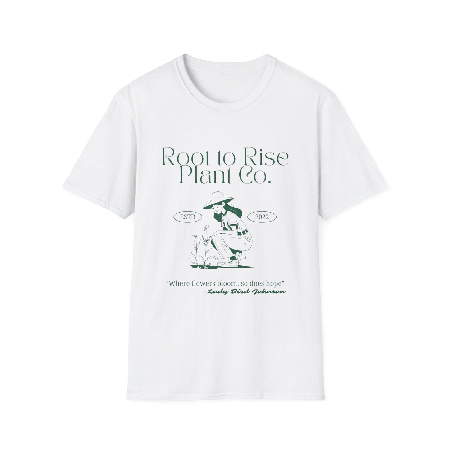Plant T-Shirt — Root to Rise Plant Co. Vintage Botanical Tee
