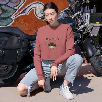 Root to Rise Cropped Sweatshirt