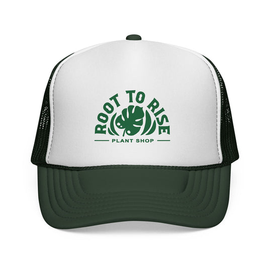 Root to Rise Trucker Cap — Plant Shop Monstera Hat