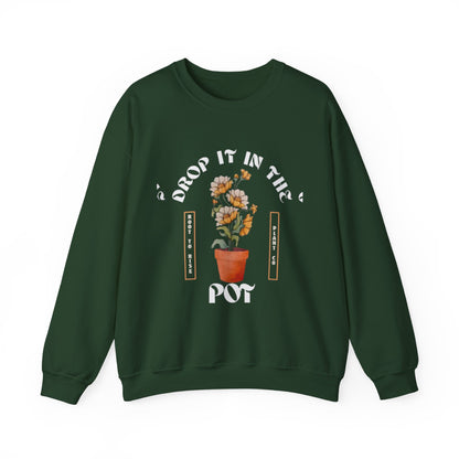 Drop it in the Pot Unisex Heavy Blend™ Crewneck Sweatshirt
