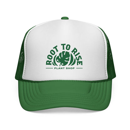 Root to Rise Trucker Cap — Plant Shop Monstera Hat