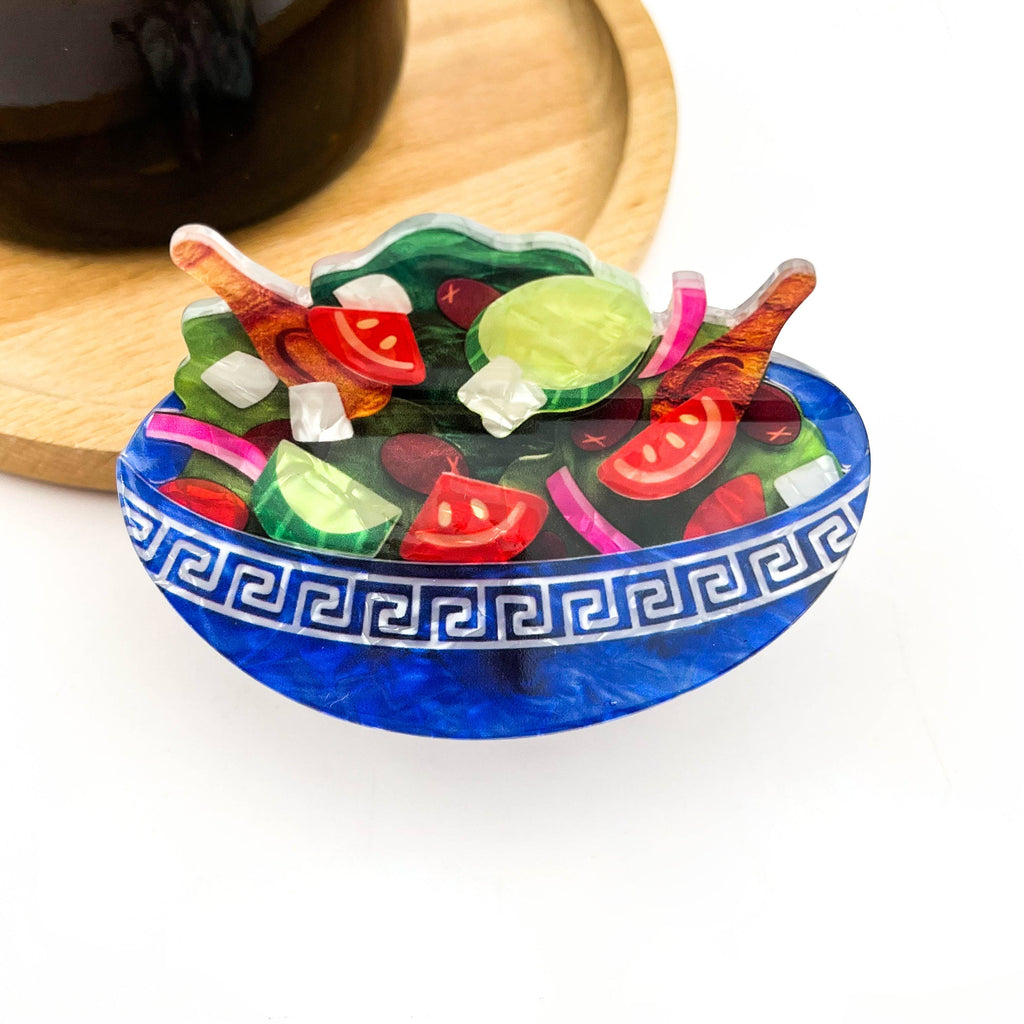Vegetable Salad Hair Claw Clip, Food Hair Clip