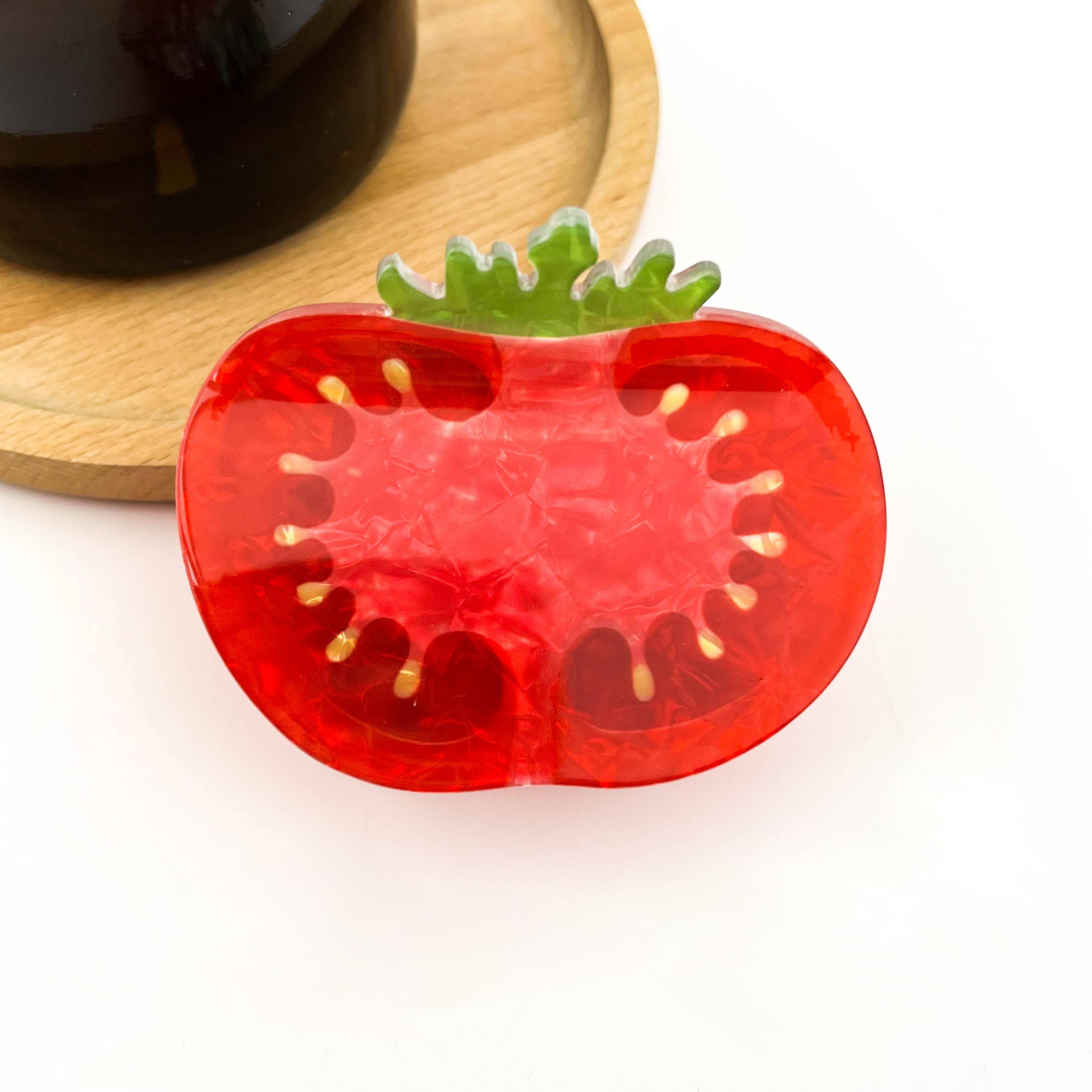 Vegetable Salad Hair Claw Clip, Food Hair Clip