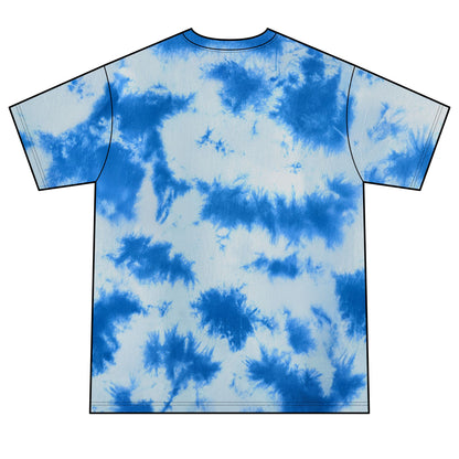 Root to Rise Crystal Tie-Dye Tee — Plant Lover Graphic T-Shirt