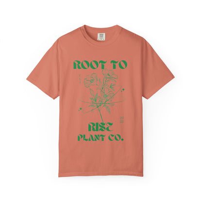 Root to Rise botanical illustration T-Shirt | plant company graphic tee
