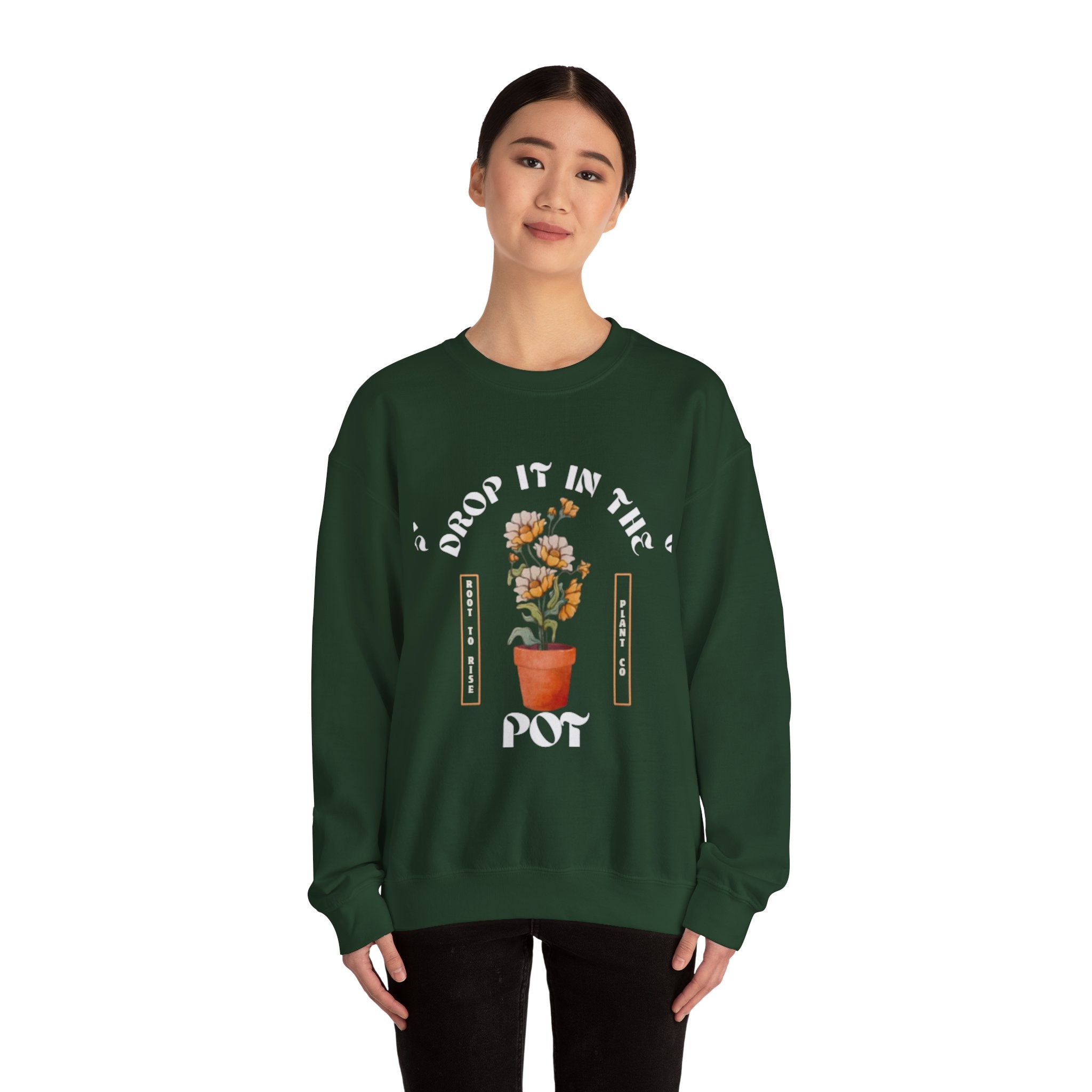 Drop it in the Pot Unisex Heavy Blend™ Crewneck Sweatshirt