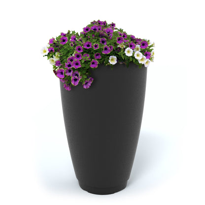 Capri Planter, black, hero shot