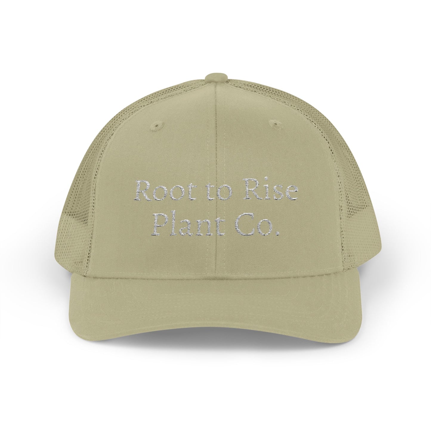 Root to Rise Plant Co. Trucker Cap — Snapback Hat