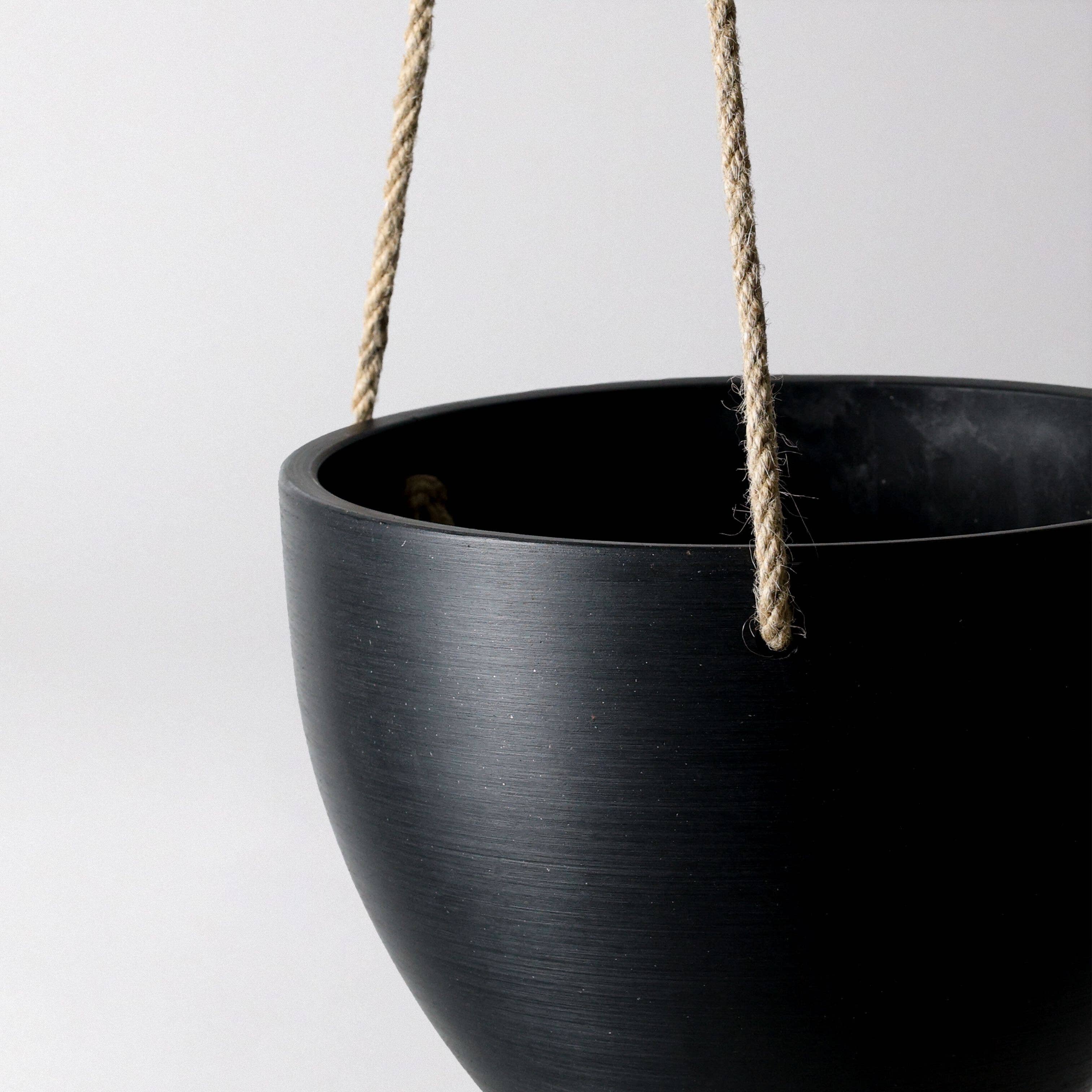 8" | Signature Stone Hanging Planter Pot