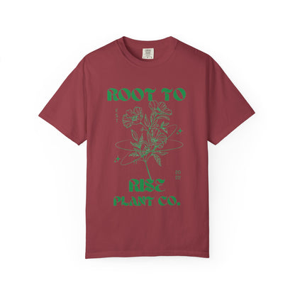 Root to Rise botanical illustration T-Shirt | plant company graphic tee