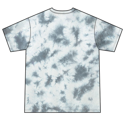 Root to Rise Crystal Tie-Dye Tee — Plant Lover Graphic T-Shirt