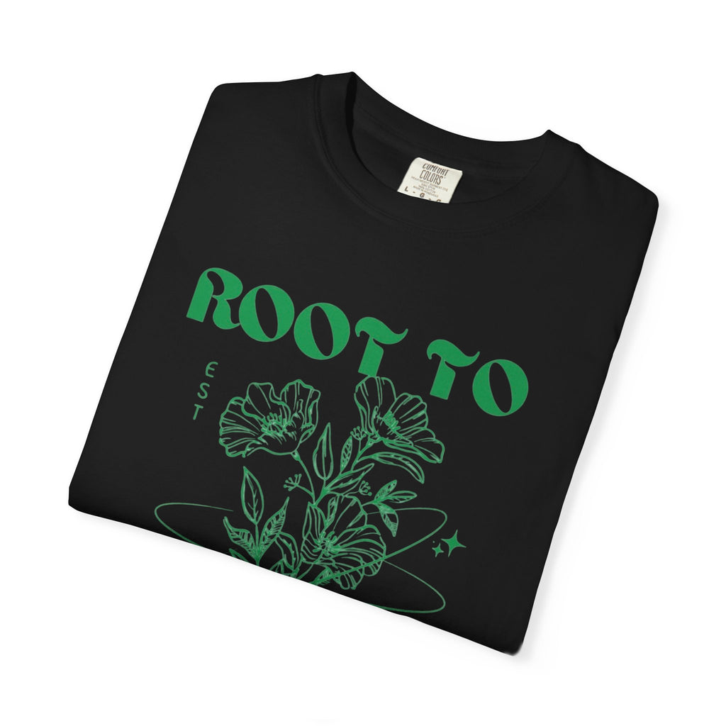 Root to Rise botanical illustration T-Shirt | plant company graphic tee