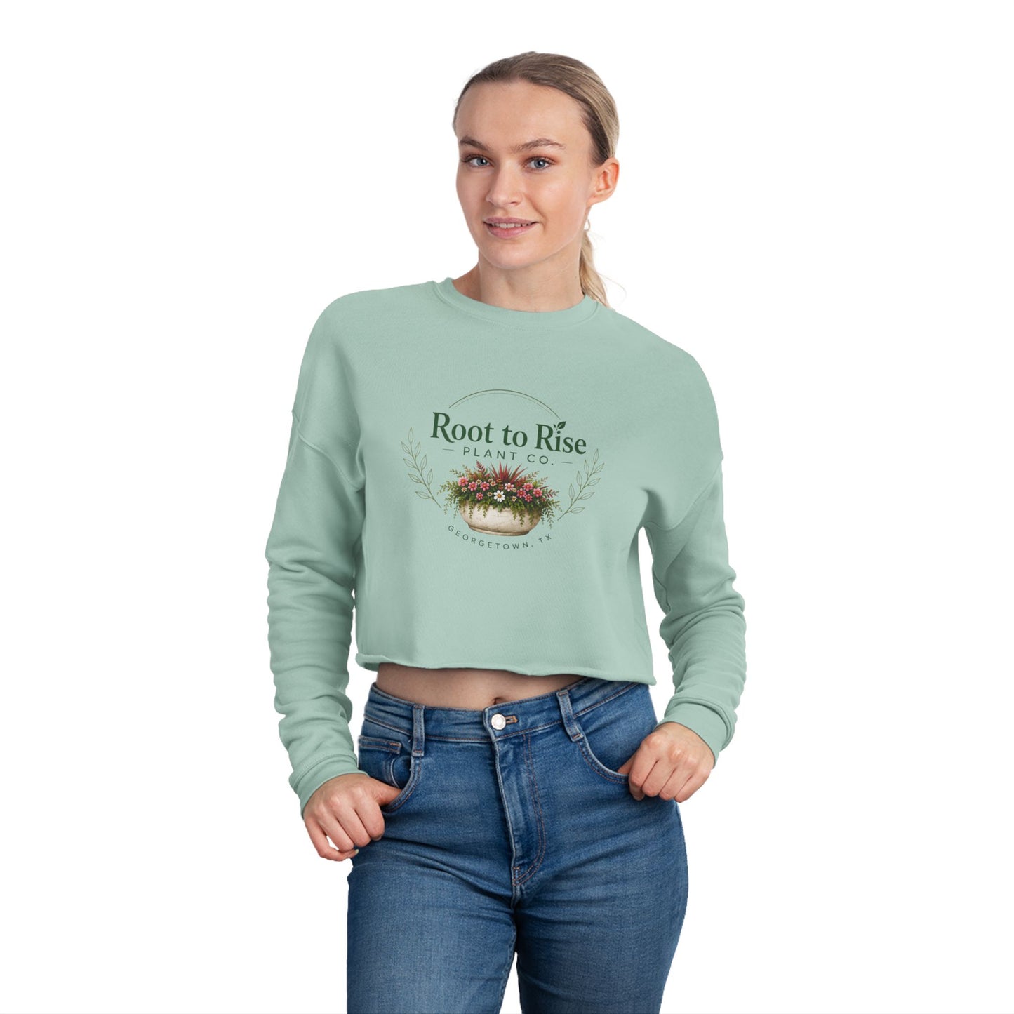 Root to Rise Cropped Sweatshirt