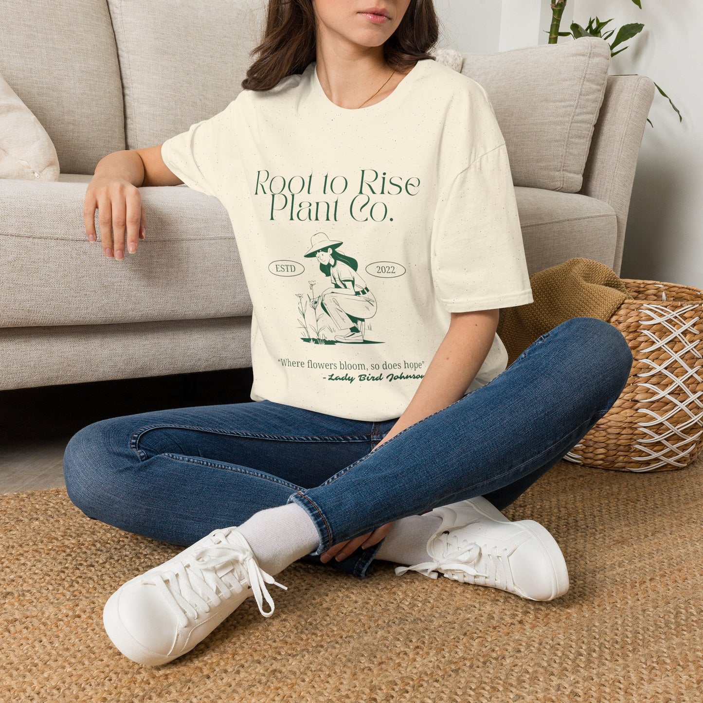 Plant T-Shirt — Root to Rise Plant Co. Vintage Botanical Tee