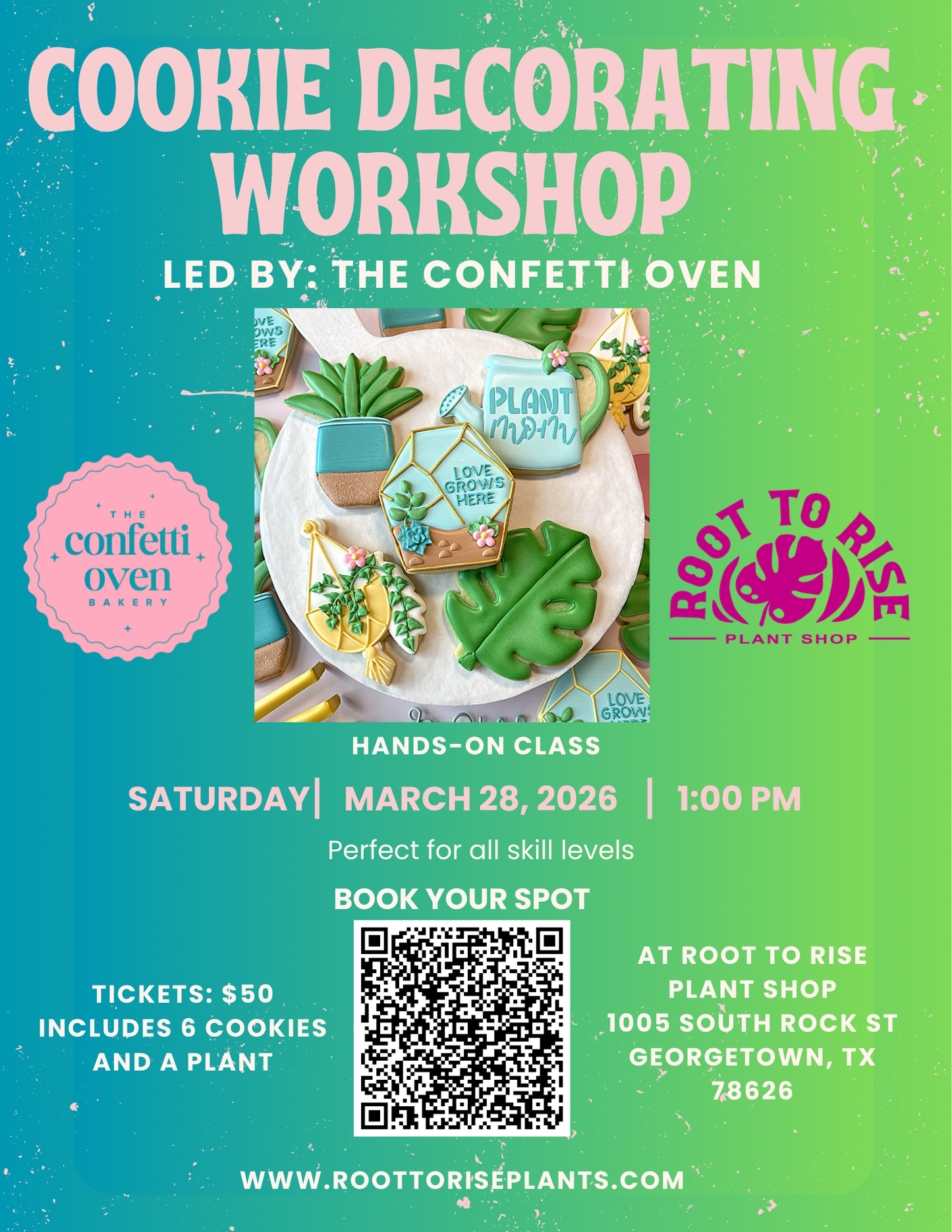 Cookie Decorating Workshop with The Confetti Oven