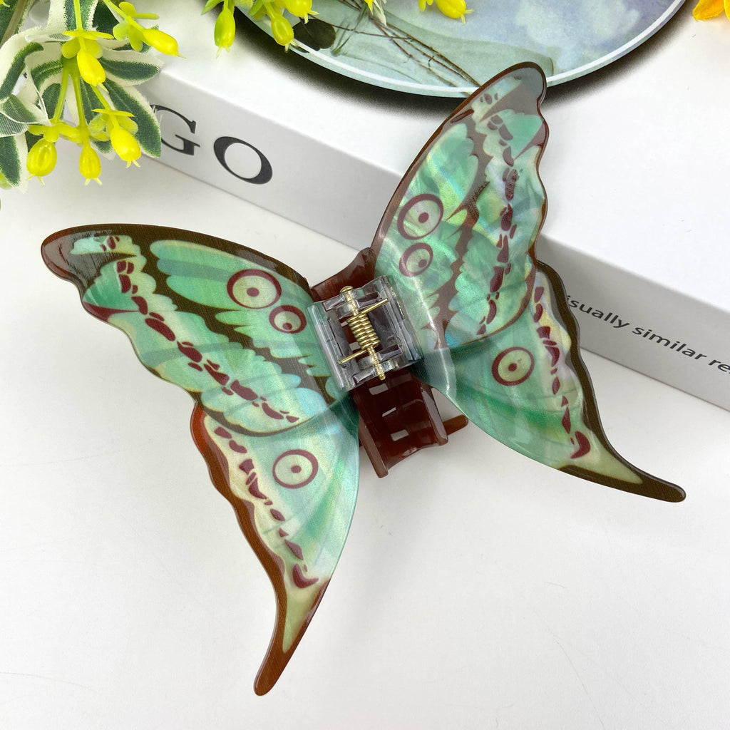 Colorful butterfly hair clips elegant beautiful hair clip