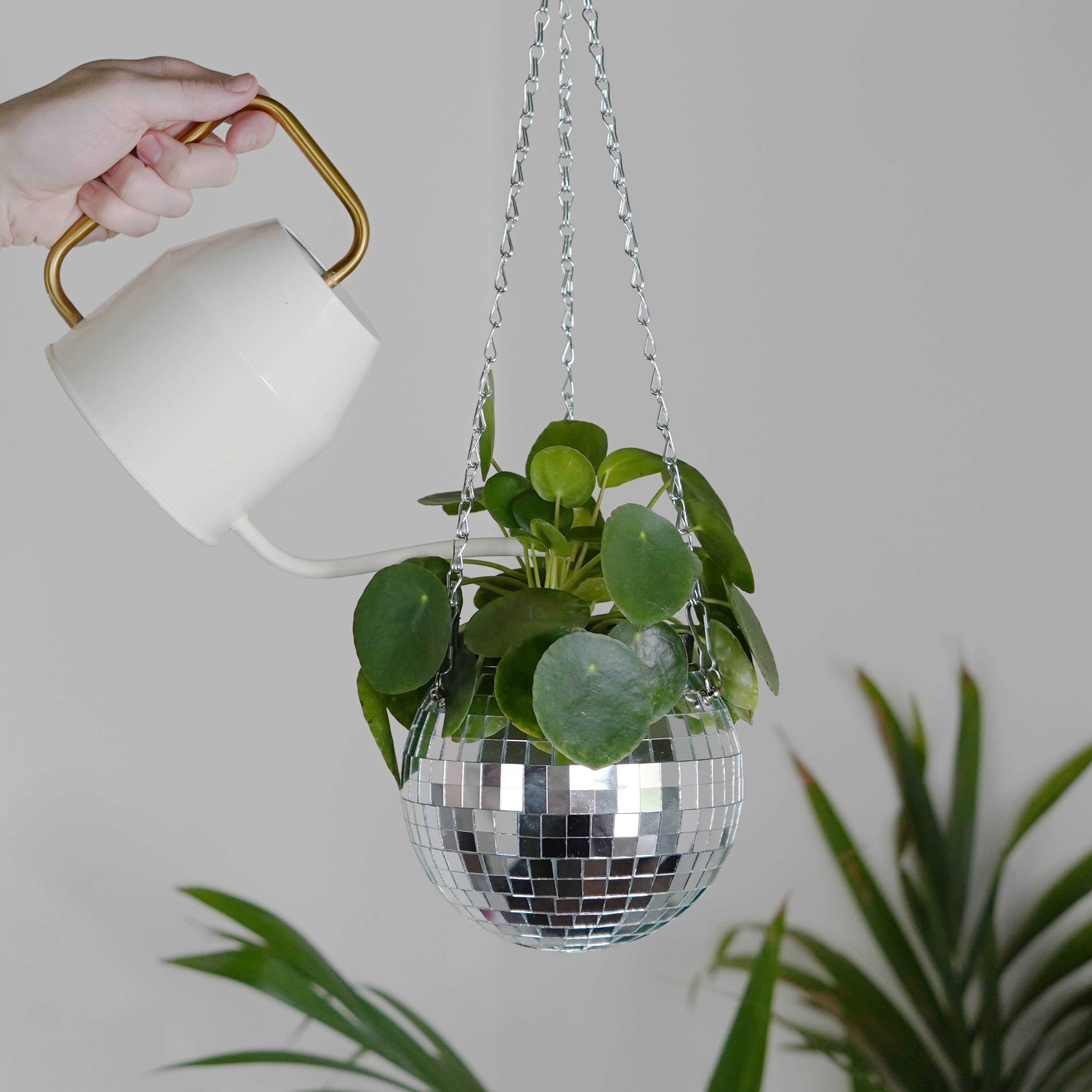 Disco Ball Hanging Planter 6-inch | Home & Lifestyle Gift