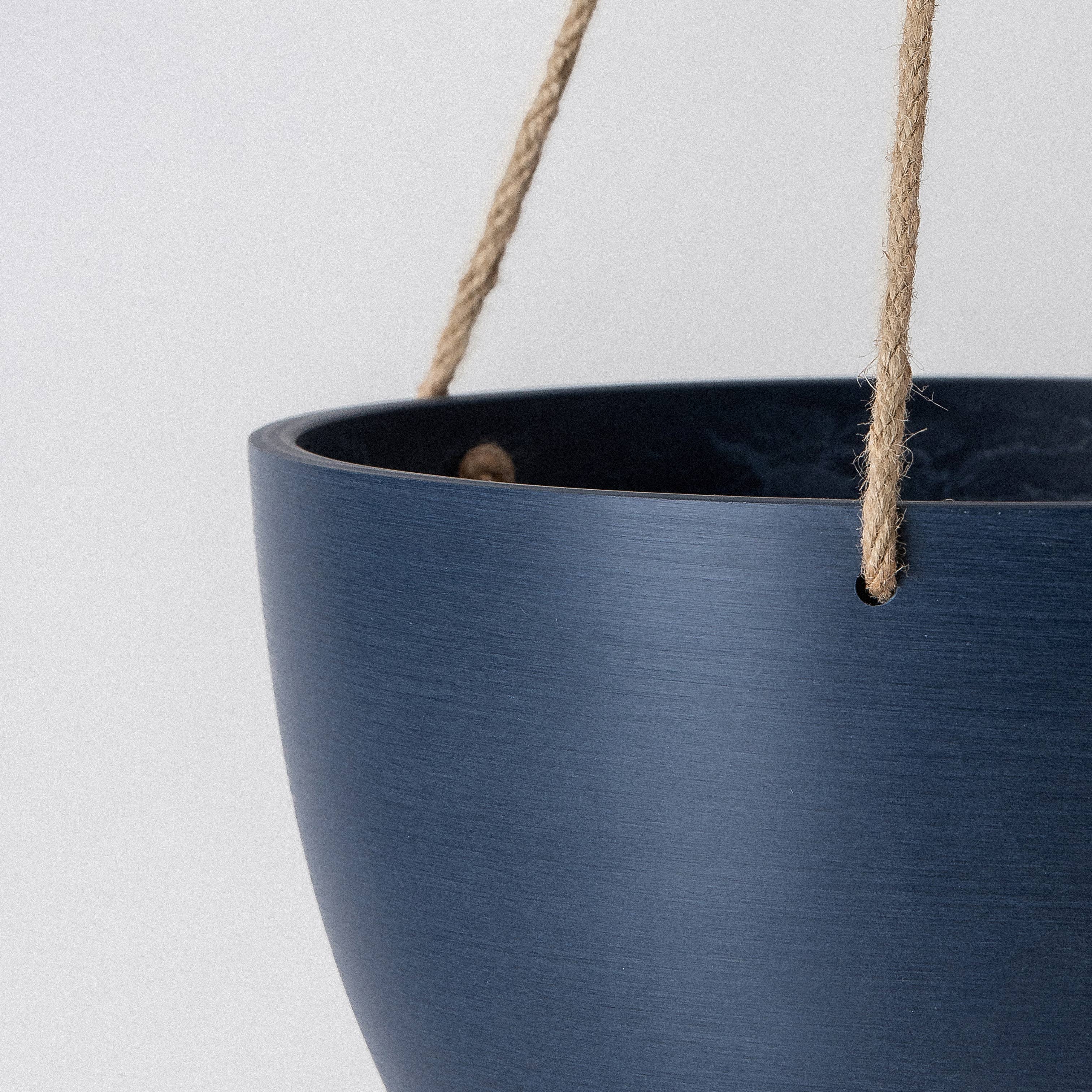 8" | Signature Stone Hanging Planter Pot