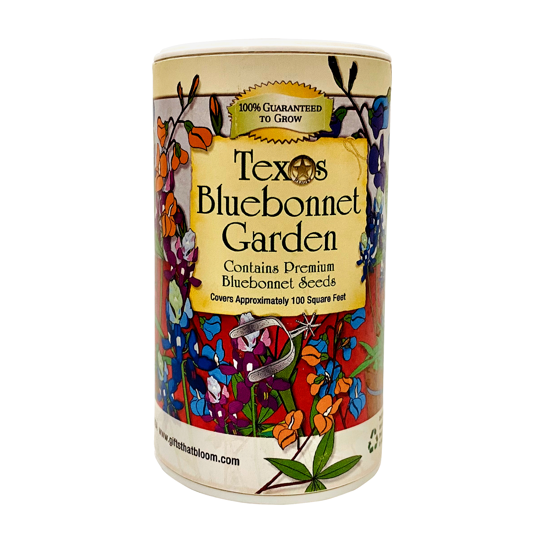 Texas  Bluebonnet Shaker Garden