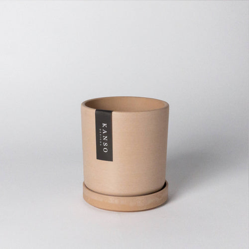 4" Signature Planters & Saucer | Earth Tones