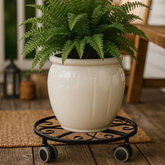 Iron Plant Caddy